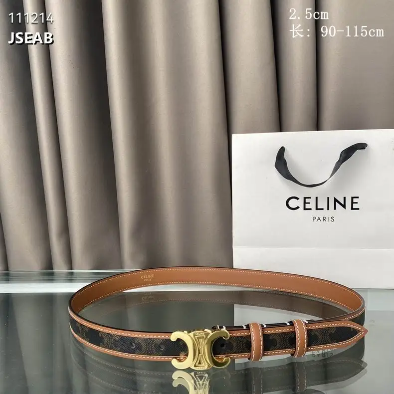 Celine Belt 25mmX90-115cm 8L06